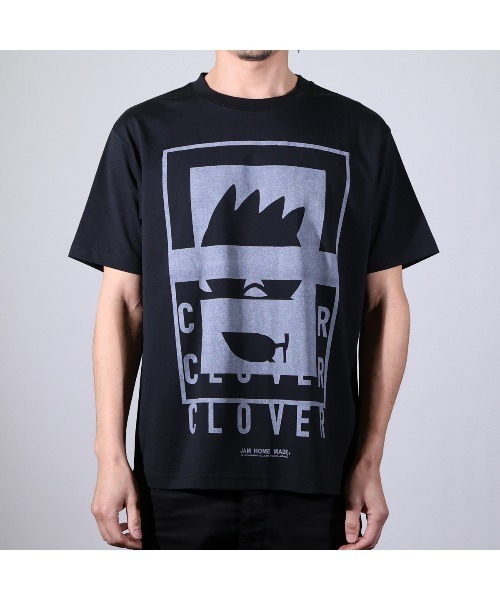 ハローキティコラボ(ハローキティコラボ)の「バッドばつ丸/BAD BADTZ-MARU CLOVER Tシャツ/サンリオキャラクターズ コラボ(Tシャツ/カットソー・メンズ・ホワイト/ブラック・XXL/S/M/XL/L)」の12枚目の写真