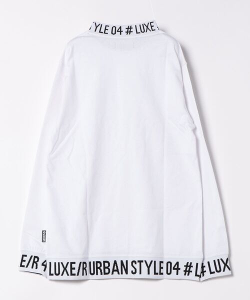 LUXE/R GOLF(ラグジュ ゴルフ)の「(RM)【LUXE/R GOLF】ストレッチ スムース ハイネック 長袖 Tシャツ(Tシャツ/カットソー・メンズ・ホワイト/ブラック/チャコールグレー・MEDIUM/XX-LARGE/LARGE/XXX-LARGE/X-LARGE)」の4枚目の写真