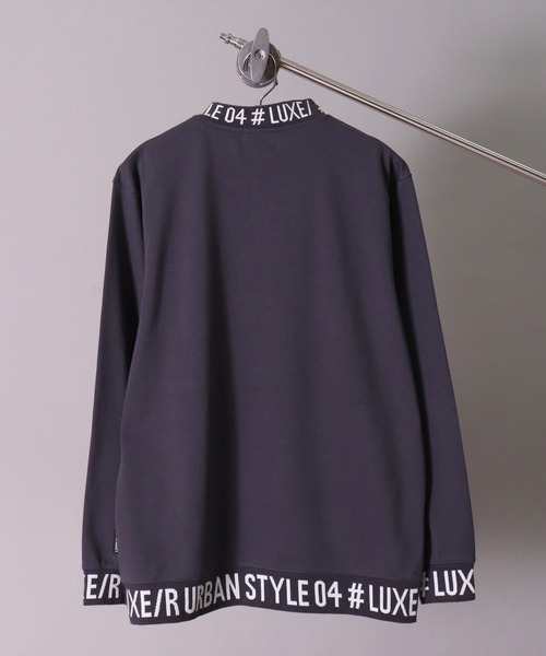 LUXE/R GOLF(ラグジュ ゴルフ)の「(RM)【LUXE/R GOLF】ストレッチ スムース ハイネック 長袖 Tシャツ(Tシャツ/カットソー・メンズ・ホワイト/ブラック/チャコールグレー・MEDIUM/XX-LARGE/LARGE/XXX-LARGE/X-LARGE)」の11枚目の写真