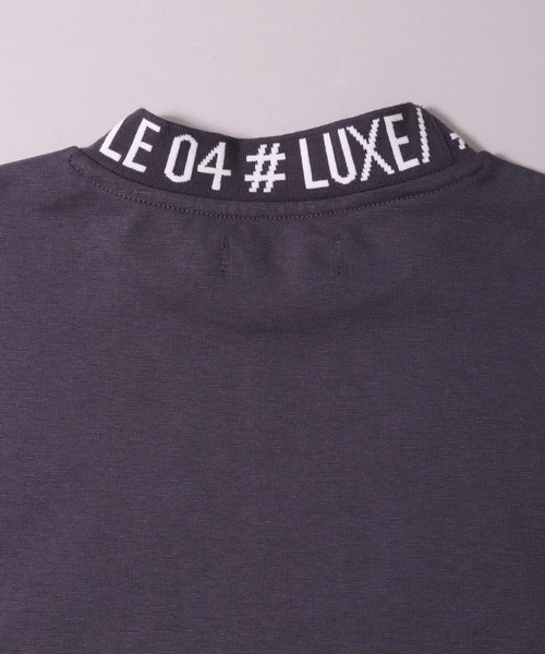 LUXE/R GOLF(ラグジュ ゴルフ)の「(RM)【LUXE/R GOLF】ストレッチ スムース ハイネック 長袖 Tシャツ(Tシャツ/カットソー・メンズ・ホワイト/ブラック/チャコールグレー・MEDIUM/XX-LARGE/LARGE/XXX-LARGE/X-LARGE)」の18枚目の写真