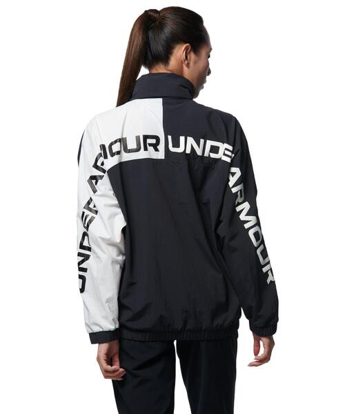 UNDER ARMOUR(アンダーアーマー)の「UAウーブン フルジップ フーディー(トレーニング/レディース)(その他アウター・レディース・ブラック・XL/L/M/S)」の2枚目の写真