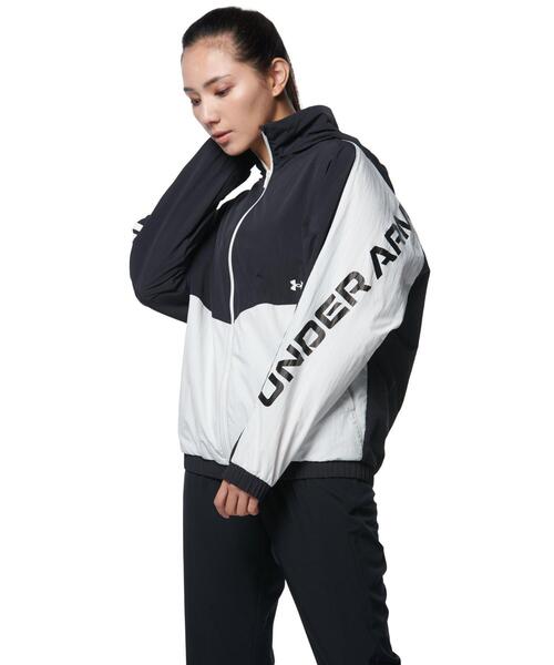 UNDER ARMOUR(アンダーアーマー)の「UAウーブン フルジップ フーディー(トレーニング/レディース)(その他アウター・レディース・ブラック・XL/L/M/S)」の6枚目の写真
