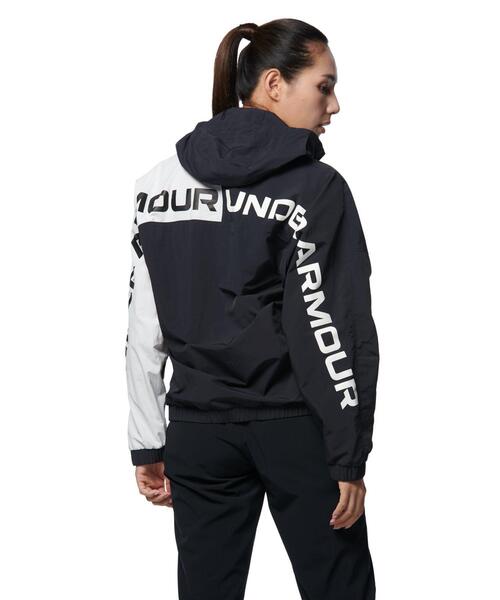 UNDER ARMOUR(アンダーアーマー)の「UAウーブン フルジップ フーディー(トレーニング/レディース)(その他アウター・レディース・ブラック・XL/L/M/S)」の7枚目の写真