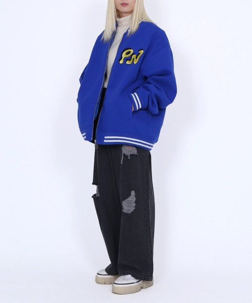 PUNYUS（プニュズ）の「オーバースタジャン（スタジャン・レディース・ブルー/ブラック・4/3）」の21枚目の写真