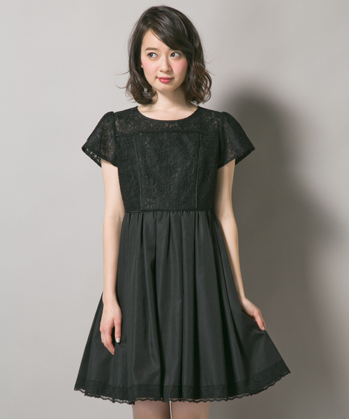 Dolly Girl By Anna Sui ドーリーガール バイ アナ スイ の ジュエルクロスレースコンビ ワンピース ワンピース Wear