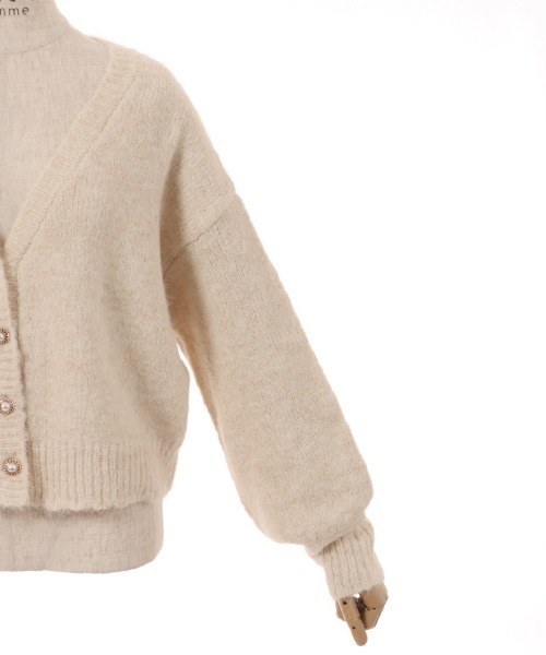 axes femme（アクシーズファム）の「バックレースアップニット
