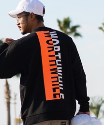 adamsJUGGLER | バーティカルネオンラインスウェットプル(スウェット)