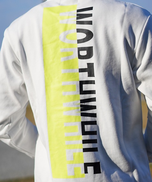 バーティカルネオンラインスウェットプル（スウェット）｜adamsJUGGLER