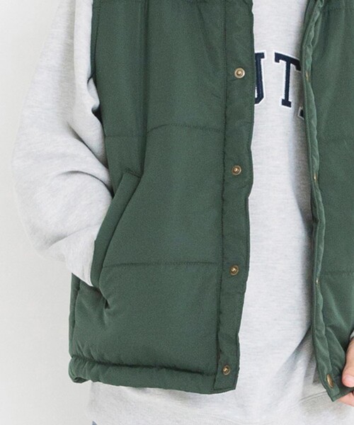 NAUTICA(ノーティカ)の「【NAUTICA/ノーティカ】中綿ベスト(ベスト・キッズ・ブラック/グリーン・L/M/XL/XS/S)」の5枚目の写真