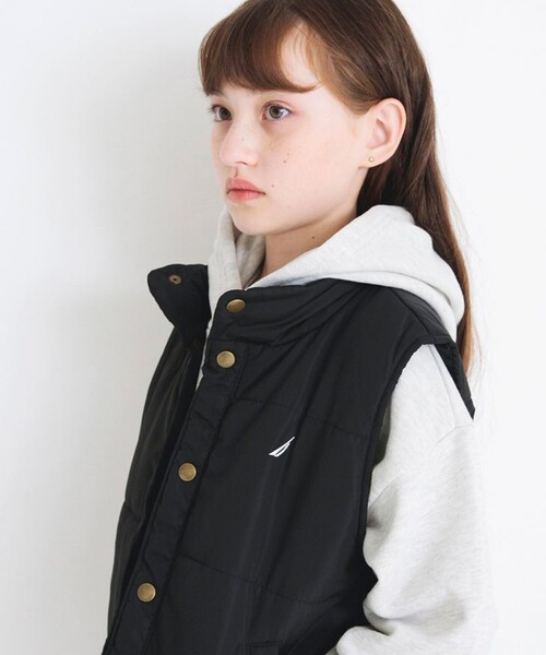 NAUTICA(ノーティカ)の「【NAUTICA/ノーティカ】中綿ベスト(ベスト・キッズ・ブラック/グリーン・L/M/XL/XS/S)」の12枚目の写真