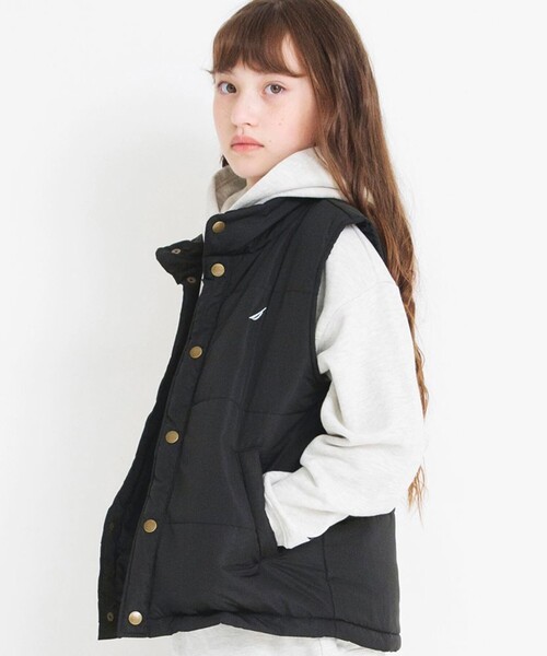 NAUTICA(ノーティカ)の「【NAUTICA/ノーティカ】中綿ベスト(ベスト・キッズ・ブラック/グリーン・L/M/XL/XS/S)」の14枚目の写真