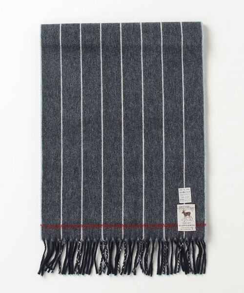 Hilltop（ヒルトップ）の「HILLTOP/ヒルトップ  マフラー（マフラー・メンズ・グレー系/グリーン系/ネイビー系/レッド系・FREE）」の22枚目の写真