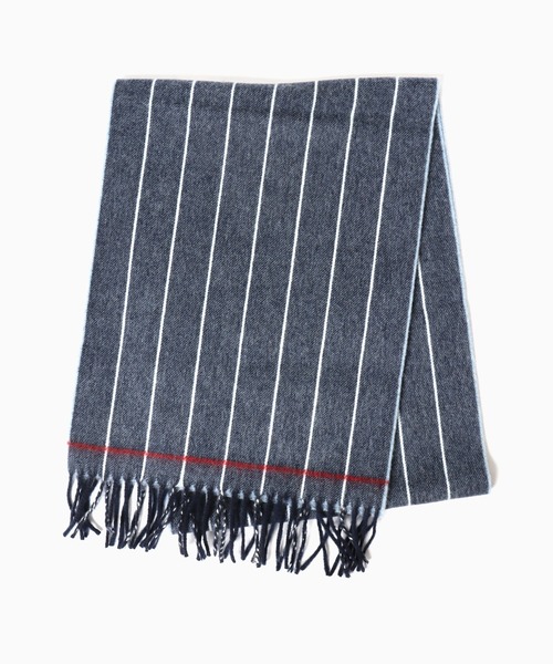 Hilltop（ヒルトップ）の「HILLTOP/ヒルトップ  マフラー（マフラー・メンズ・グレー系/グリーン系/ネイビー系/レッド系・FREE）」の17枚目の写真