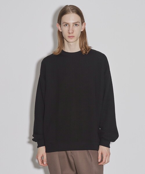 ◆ふくれジャカードスウェット