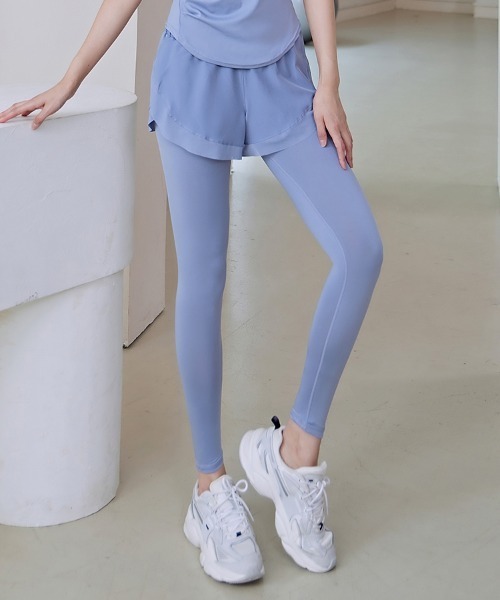 【SPORTMAX】[レオーネ] コットンキャンバスハイウエスト パンツ SAISON DE PAPILLON レギンス スパッツ ハイウエストストレッチ
