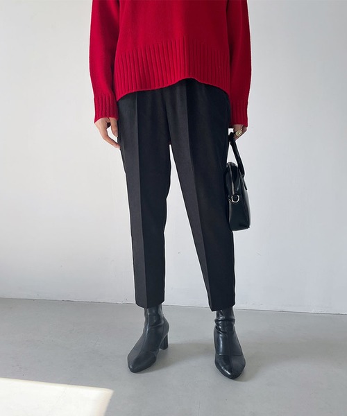 Mac-House（マックハウス）の「GOOD CREW カラフル テーパードパンツ（その他パンツ・レディース・イエロー/ブラック/アイボリー/ブラウン系その他/ピンク系その他・L/M）」の10枚目の写真