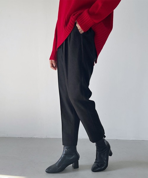 Mac-House（マックハウス）の「GOOD CREW カラフル テーパードパンツ（その他パンツ・レディース・イエロー/ブラック/アイボリー/ブラウン系その他/ピンク系その他・L/M）」の11枚目の写真