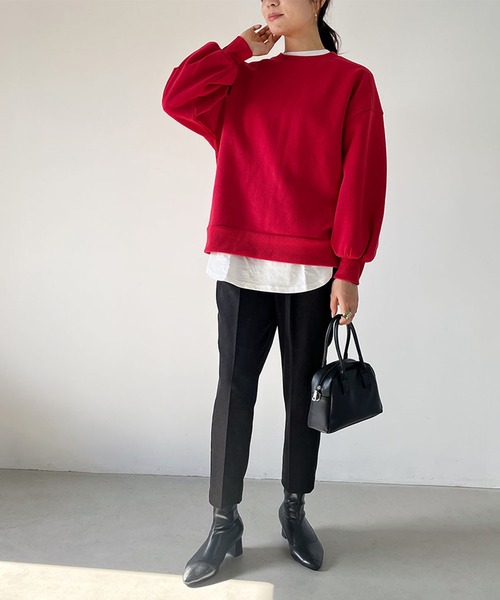 Mac-House（マックハウス）の「GOOD CREW カラフル テーパードパンツ（その他パンツ・レディース・イエロー/ブラック/アイボリー/ブラウン系その他/ピンク系その他・L/M）」の12枚目の写真