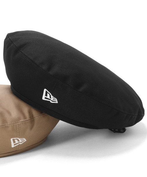 NEW ERA（ニューエラ）の「ニューエラ ベレー帽 無地（ハンチング/ベレー帽・メンズ・ベージュ/ブラック・S/M/L/XL）」の2枚目の写真