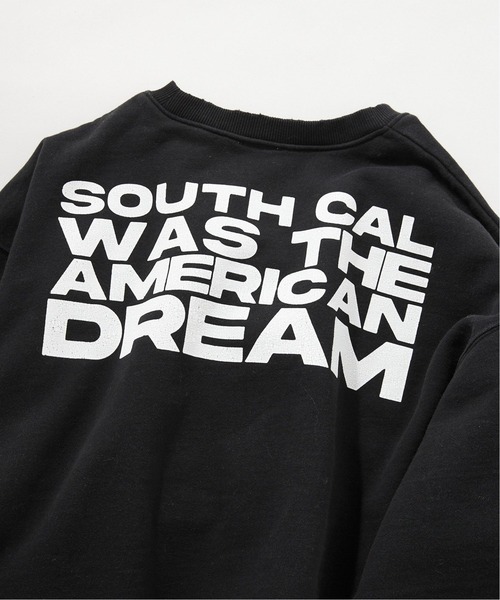 JOURNAL STANDARD relume(ジャーナルスタンダード レリューム)の「【NATIONBRANKS / ネーションブランクス】 プリントクルーネックスウェット(スウェット・メンズ・ブラック/ライトグレー/ブルー系その他・MEDIUM/LARGE)」の9枚目の写真