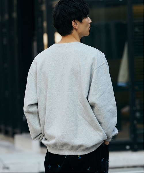 JOURNAL STANDARD relume(ジャーナルスタンダード レリューム)の「【NATIONBRANKS / ネーションブランクス】 プリントクルーネックスウェット(スウェット・メンズ・ブラック/ライトグレー/ブルー系その他・MEDIUM/LARGE)」の20枚目の写真