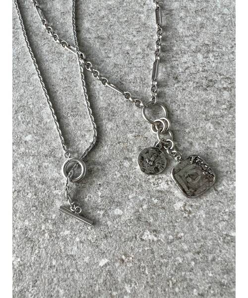 Ungrid（アングリッド）の「ダブルコインネックレス（ネックレス・レディース・シルバー/ゴールド・FREE）」の6枚目の写真