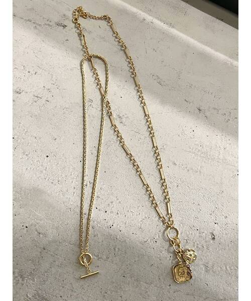 Ungrid（アングリッド）の「ダブルコインネックレス（ネックレス・レディース・シルバー/ゴールド・FREE）」の7枚目の写真