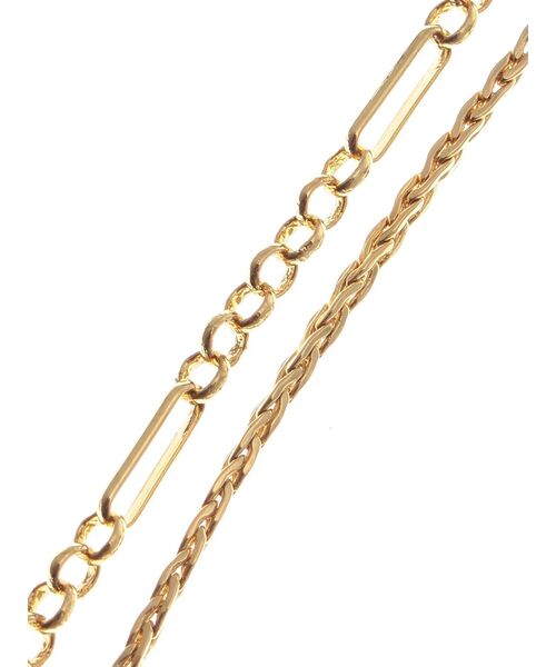 Ungrid（アングリッド）の「ダブルコインネックレス（ネックレス・レディース・シルバー/ゴールド・FREE）」の9枚目の写真