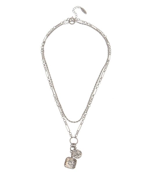 Ungrid（アングリッド）の「ダブルコインネックレス（ネックレス・レディース・シルバー/ゴールド・FREE）」の11枚目の写真