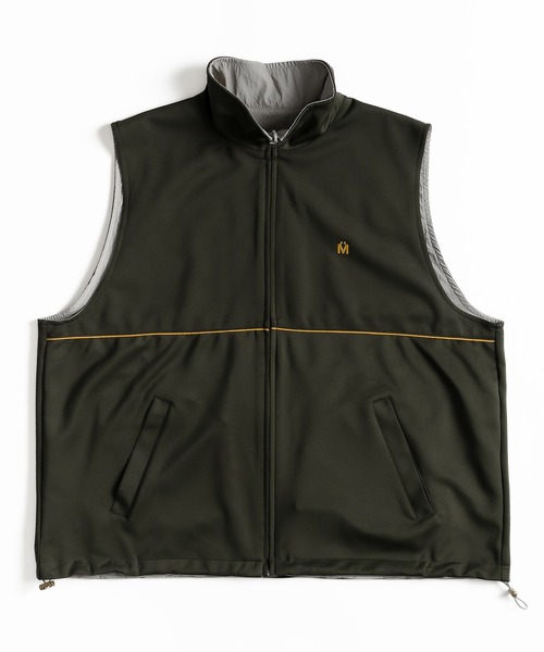 MUHET(ミュエータ)の「2WAYリバーシブルベスト(ベスト・レディース・カーキ/ブラウン/ネイビー・MEDIUM/X-LARGE)」の6枚目の写真