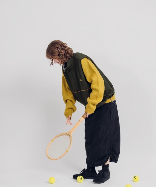 MUHET(ミュエータ)の「2WAYリバーシブルベスト(ベスト・レディース・カーキ/ブラウン/ネイビー・MEDIUM/X-LARGE)」の16枚目の写真