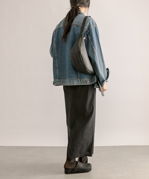 RIVE DROITE（リヴドロワ）の「シアーヘムタイトスカート（スカート・レディース・ホワイト/ブラック・38/36）」の10枚目の写真