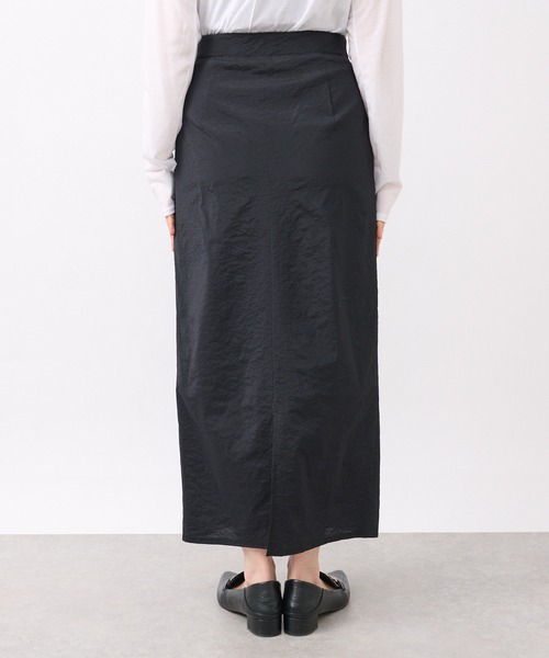 RIVE DROITE（リヴドロワ）の「シアーヘムタイトスカート（スカート・レディース・ホワイト/ブラック・38/36）」の7枚目の写真