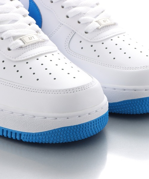 NIKE(ナイキ)の「NIKE AIR FORCE 1 '07 / ナイキ エア フォース 1 '07 【SP】(スニーカー・メンズ・ホワイト/ホワイト系その他2/ホワイト系その他・25.0cm/26.0cm/27.0cm/28.5cm/24.5cm/28.0cm/27.5cm/25.5cm/24.0cm/30.0cm/26.5cm/29.0cm)」の12枚目の写真