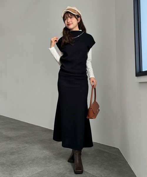 ISOOK（アイスー）の「【ISOOK / アイスー】ニットベスト×マーメイド