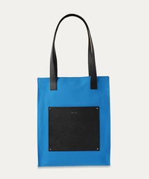 CULLNI(Nj)Leather Pocket Canvas Mini Tote / BG-042(g[gobO)