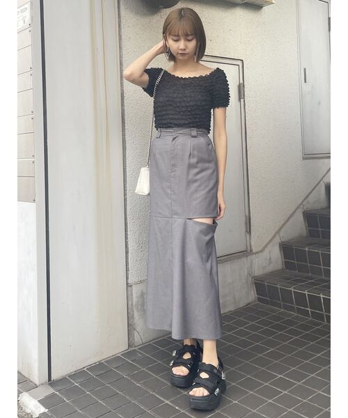 セール】カットアウトマーメイドスカート（スカート）｜MURUA