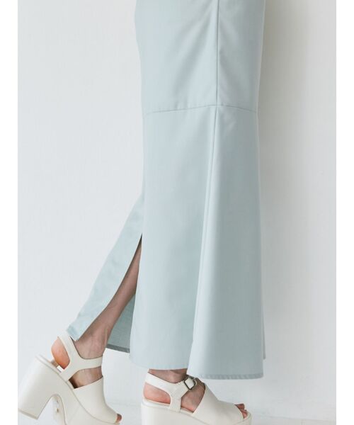 MURUA（ムルーア）の「カットアウトマーメイドスカート（スカート・レディース・グレー/ブラック/ライトグリーン・1/2）」の12枚目の写真