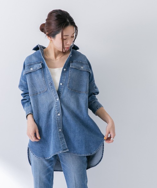 ヘルシーデニム　ブラウス Healthy DENIM / Breezy Rosehip（シャツ/ブラウス）｜Healthy