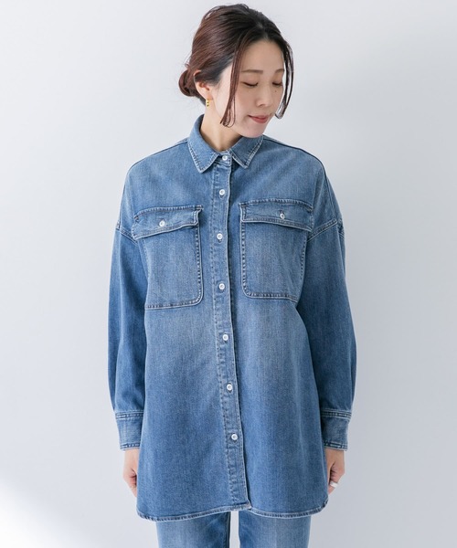 シャツ ブラウス Healthy DENIM ヘルシー デニム Healthy denim ブラウス シャツ 「Healthy / ヘルシーデニム