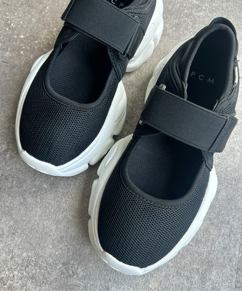 CPCM（シーピーシーエム）の「ボリュームソールメッシュスニーカー（スニーカー・レディース・ベージュ/アイボリー/ブラック・S/M/L）」の8枚目の写真