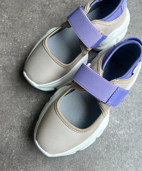 CPCM（シーピーシーエム）の「ボリュームソールメッシュスニーカー（スニーカー・レディース・ベージュ/アイボリー/ブラック・S/M/L）」の19枚目の写真