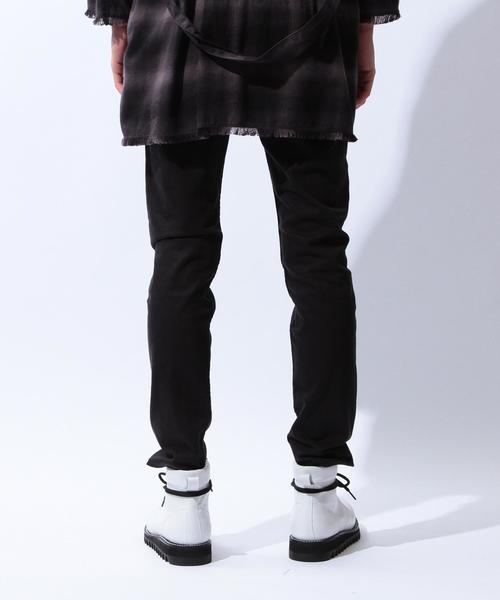 MONKEY TIME(モンキータイム)の「<monkey time>∴ カツラギスキニーパンツ◆(その他パンツ・メンズ・ブラック・LARGE/MEDIUM/SMALL/X-LARGE)」の2枚目の写真