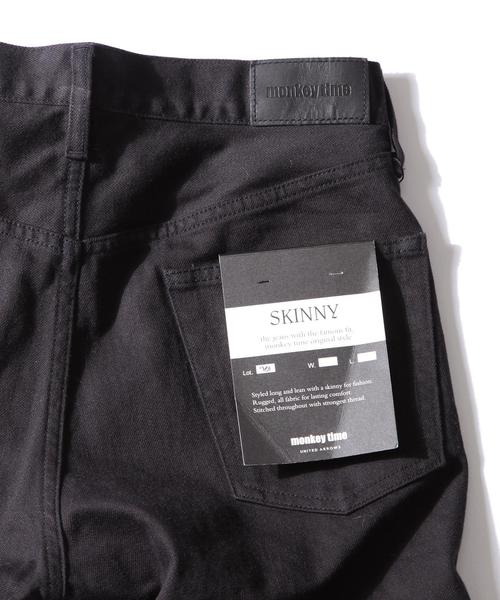 MONKEY TIME(モンキータイム)の「<monkey time>∴ カツラギスキニーパンツ◆(その他パンツ・メンズ・ブラック・LARGE/MEDIUM/SMALL/X-LARGE)」の9枚目の写真