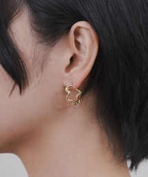 YU-KA:スパイラルフープピアス