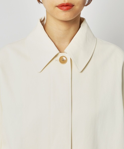 BABYLONE（バビロン）の「[OT]ミディーステンカラーコート（ステンカラーコート・レディース・ベージュ/オフホワイト・フリー）」の20枚目の写真