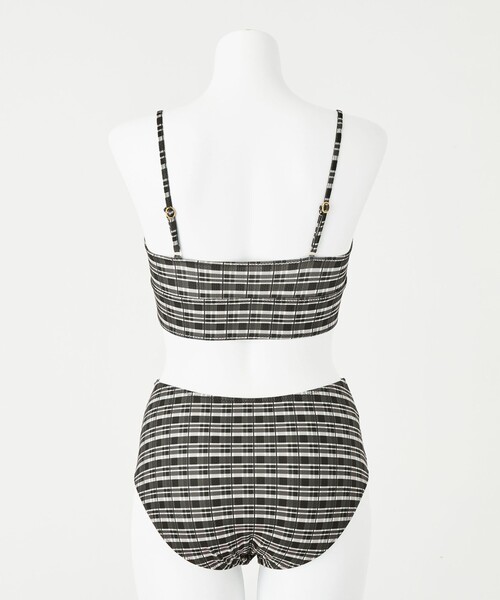 green label relaxing（グリーンレーベルリラクシング）の「ビスチェショーツ チェック スイムウェア / 水着 - UVケア -（水着・レディース・その他2/その他1・FREE）」の14枚目の写真