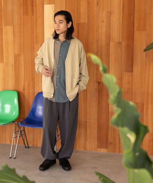 niko and...（ニコアンド）の「TRバルーンイージースラックス（スラックス・メンズ・アイボリー/ブラック/チャコール・MEDIUM/LARGE）」の4枚目の写真