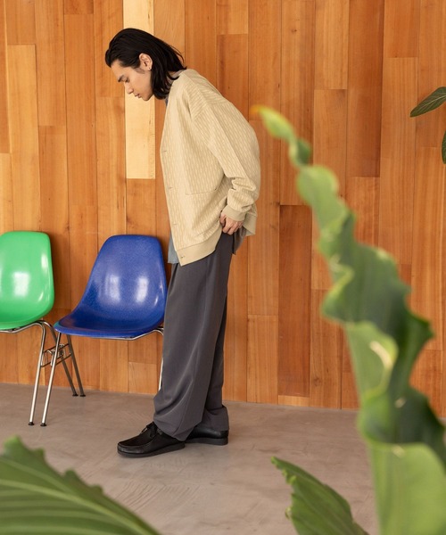 niko and...（ニコアンド）の「TRバルーンイージースラックス（スラックス・メンズ・アイボリー/ブラック/チャコール・MEDIUM/LARGE）」の5枚目の写真