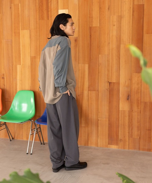 niko and...（ニコアンド）の「TRバルーンイージースラックス（スラックス・メンズ・アイボリー/ブラック/チャコール・MEDIUM/LARGE）」の8枚目の写真